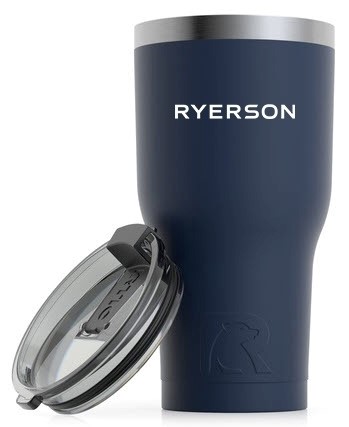 A ryerson branded backpack